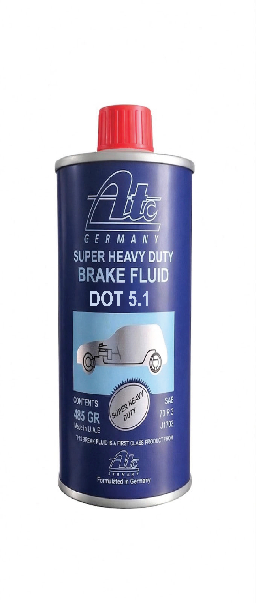 ATC Germany Super Heavy Duty Brake Fluid DOT 5.1 (485g)