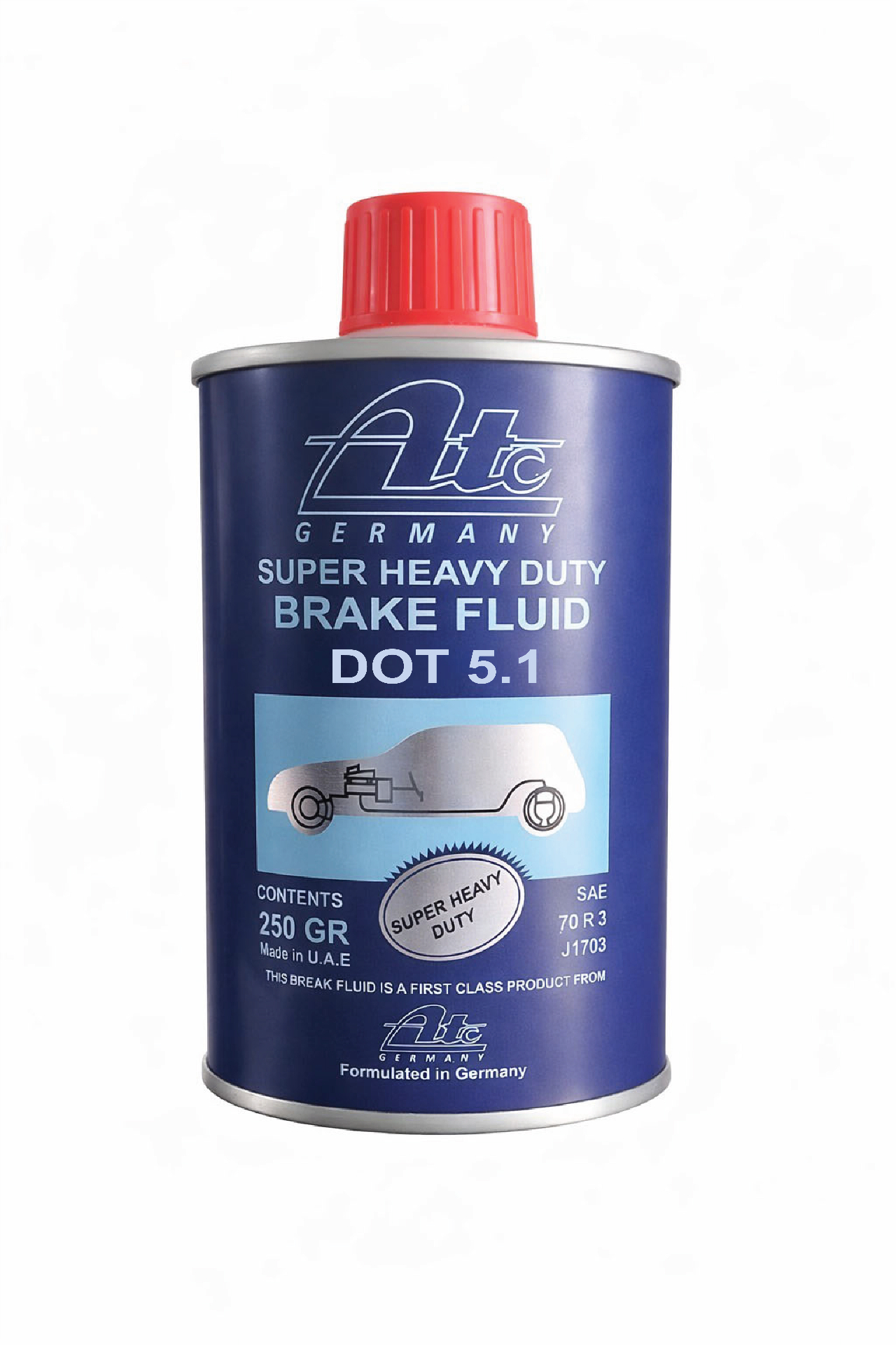 ATC Germany Super Heavy Duty Brake Fluid DOT 5.1 (250g)