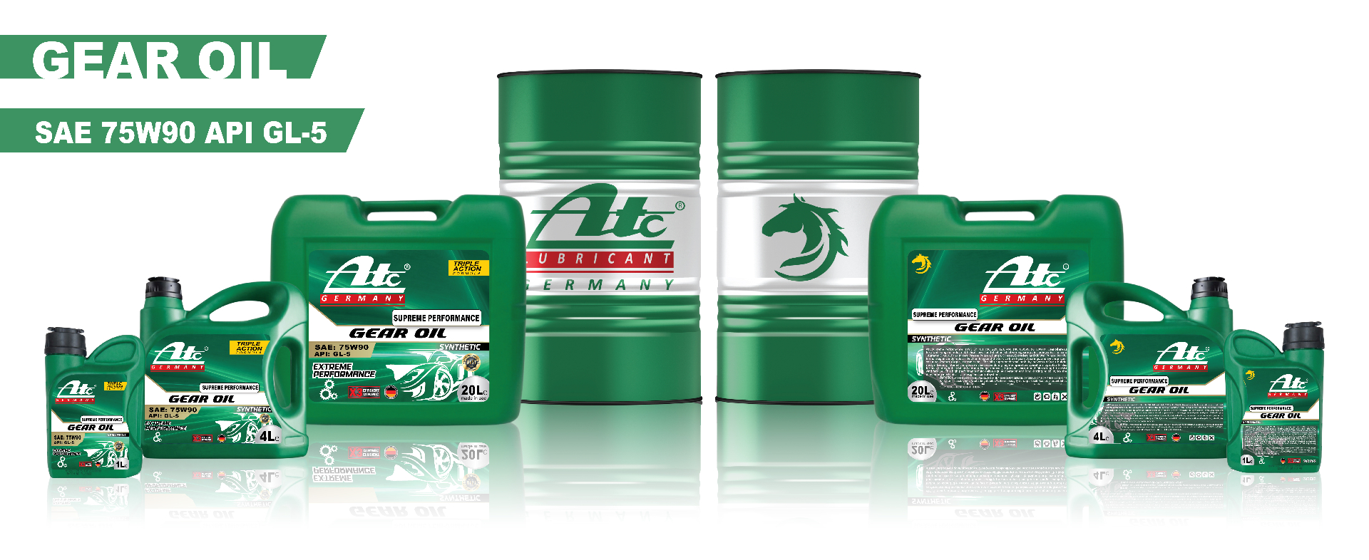 ATC Supreme Performance Gear Oil SAE 75W-90 (GL-5)