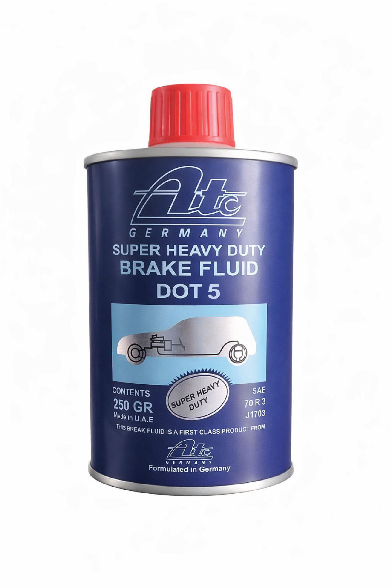 ATC Germany Super Heavy Duty Brake Fluid DOT 5 (250g)