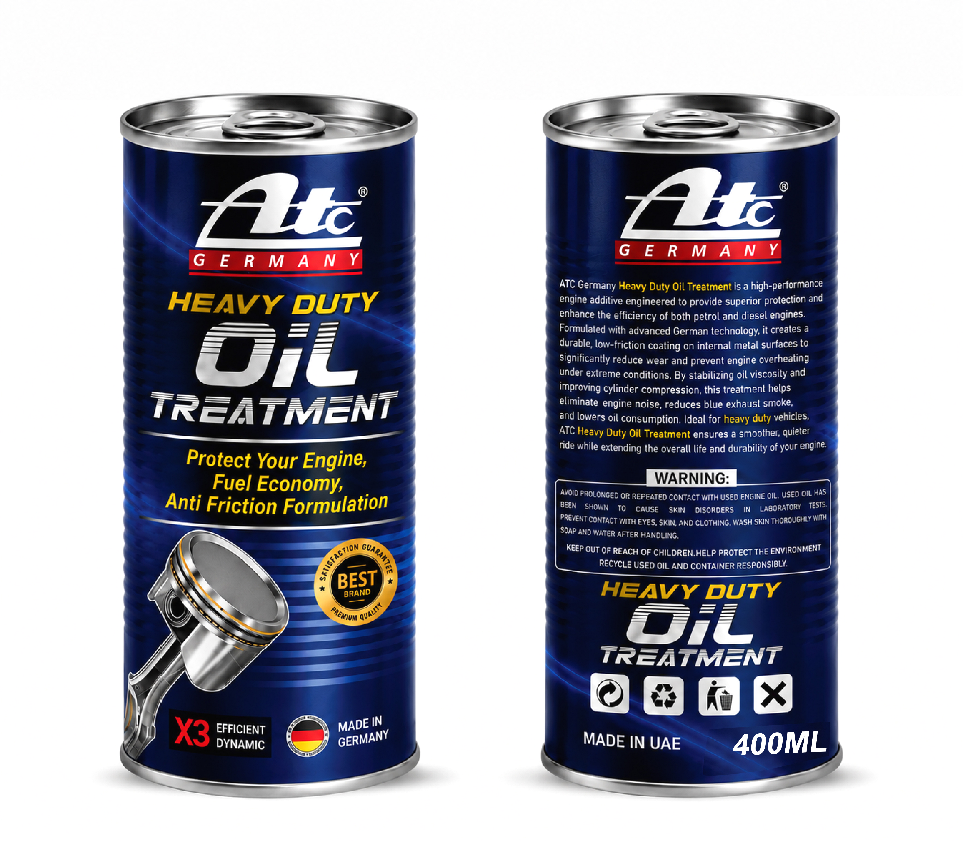 ATC Germany Heavy Duty Oil Treatment (400ml)