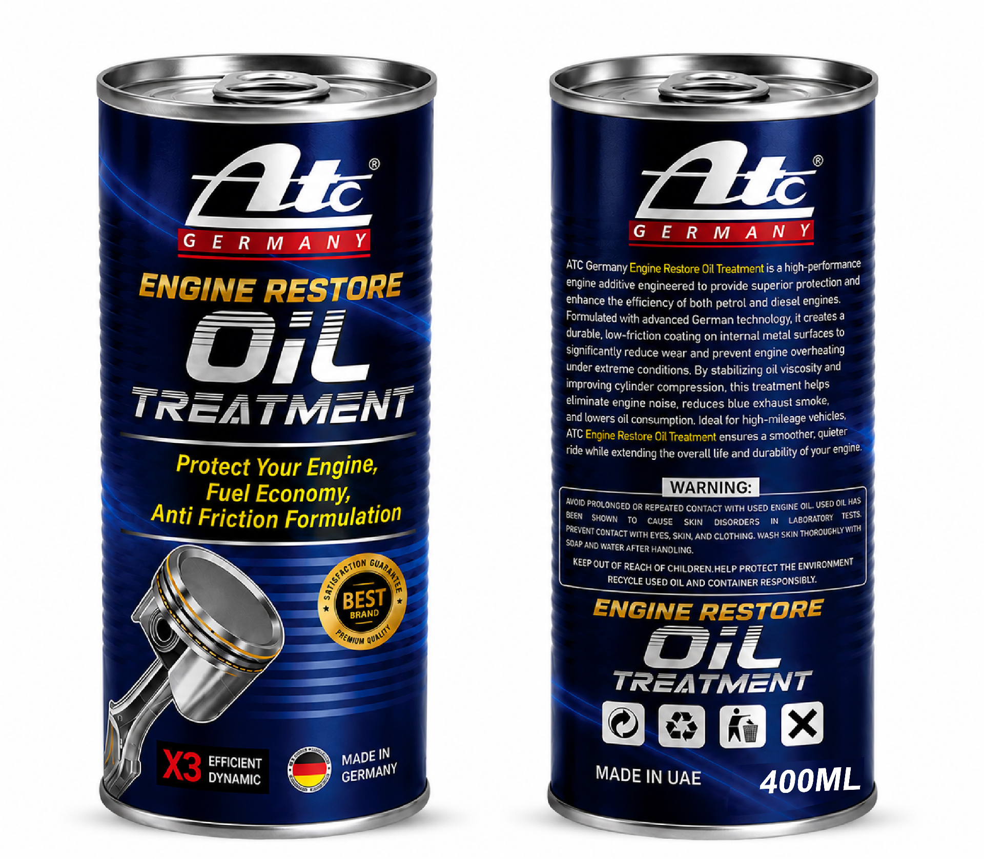 ATC Germany Engine Restore Oil Treatment (400ml)