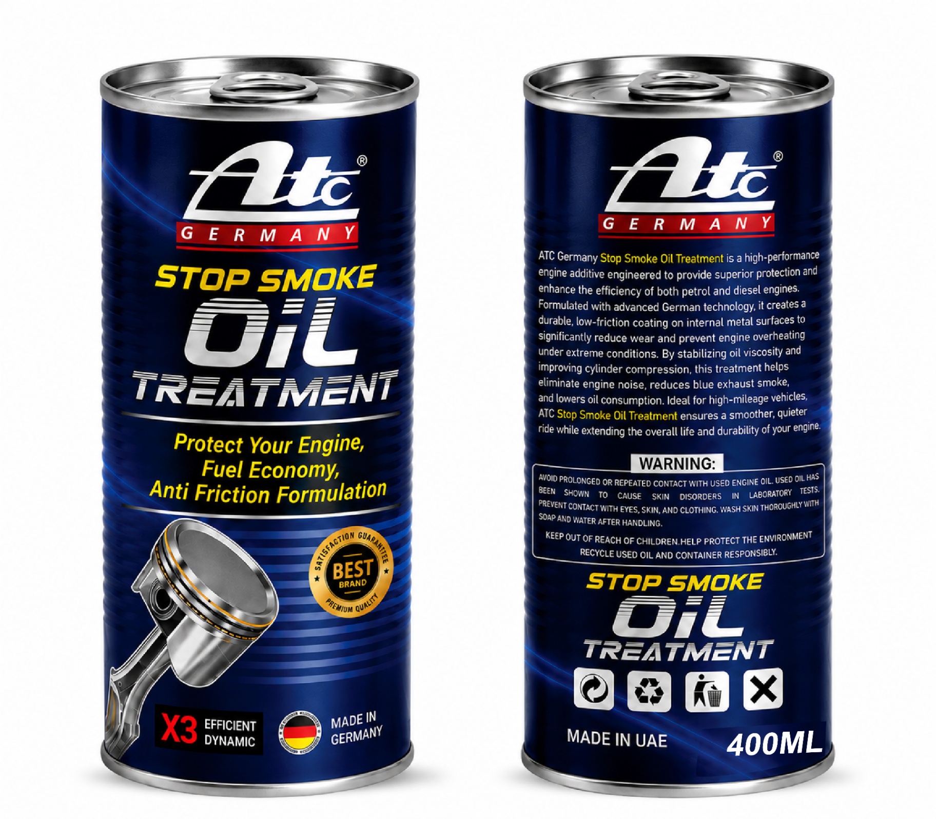 ATC Germany Stop Smoke Oil Treatment (400ml)